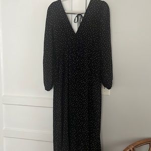 Polka dot maxi dress!